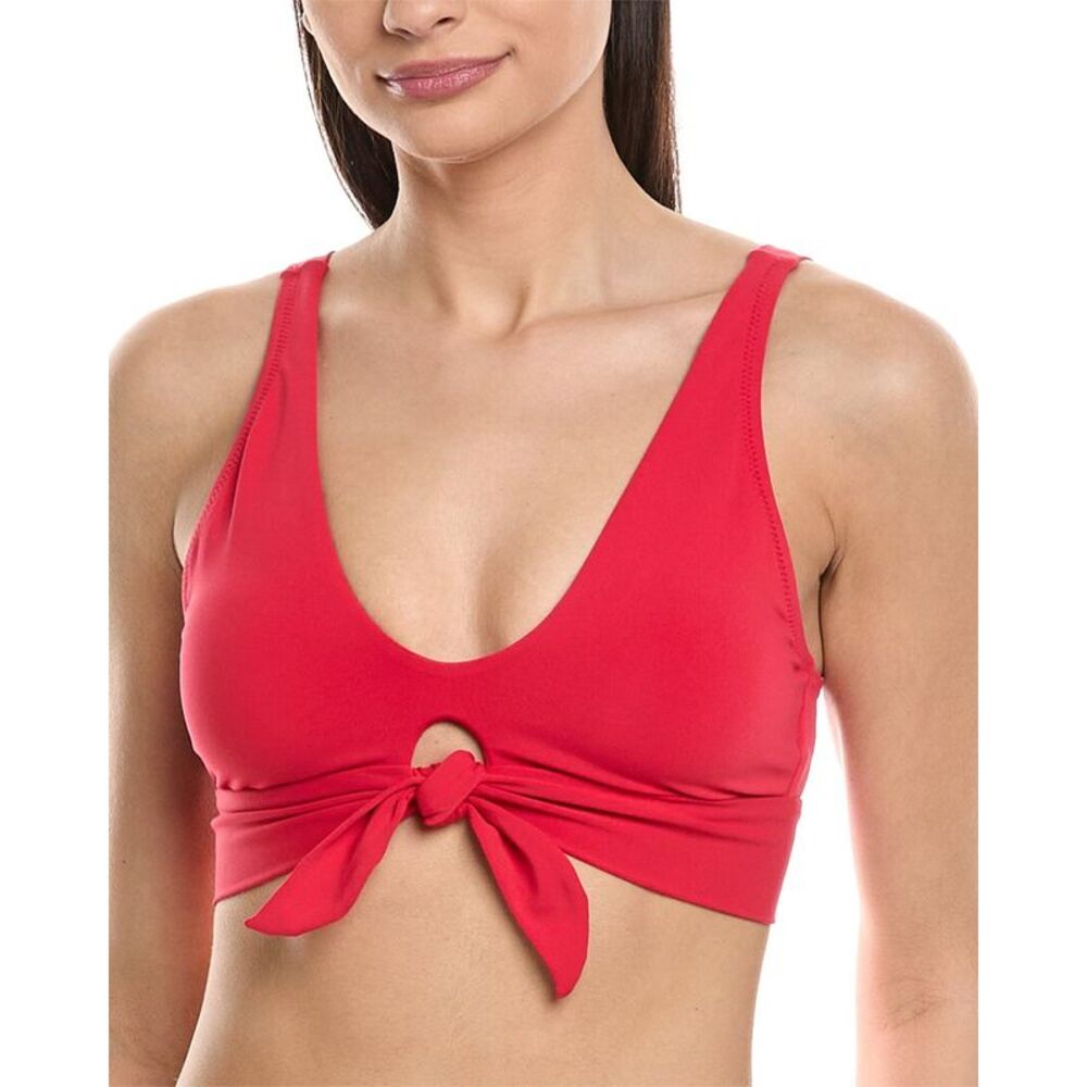 Robin Piccone Womens Ava Over Shoulder Top, Pink